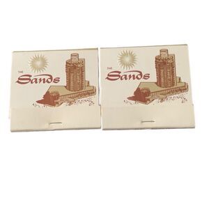 Vintage Matchbook Sands The Perfect Promotional Matchbook Lot of 2